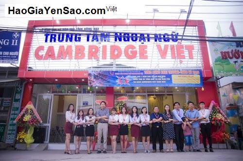 Thương Hiệu CAMBRIDGE Trung tâm Giáo Dục T. Quảng Ninh