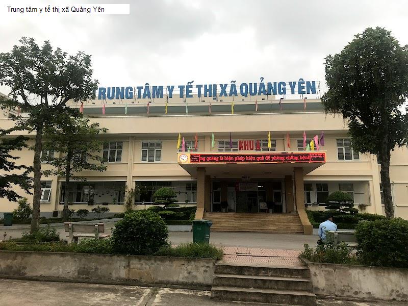 Trung tâm y tế thị xã Quảng Yên