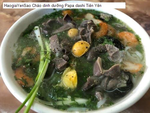 Cháo dinh dưỡng Papa dashi Tiên Yên